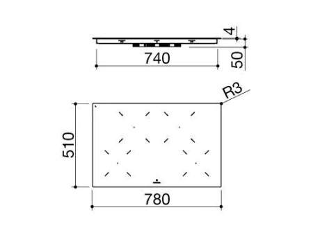 Варочная поверхность BARAZZA 1PIDC80N