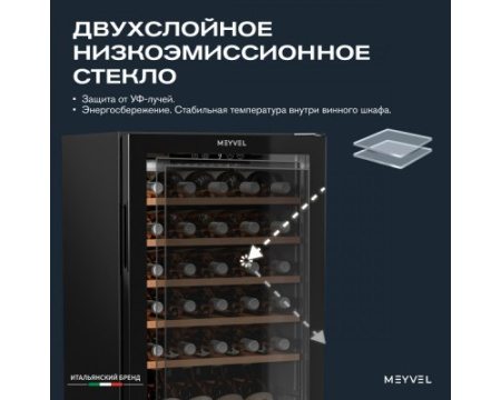 Винный шкаф Meyvel MV33-KBF1