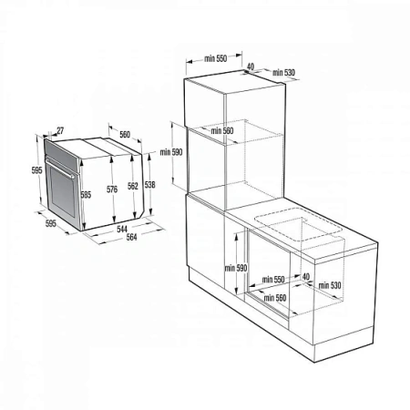 Духовой шкаф GORENJE BP6138B