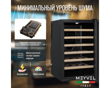 Винный шкаф Meyvel MV28-BF1 (easy)