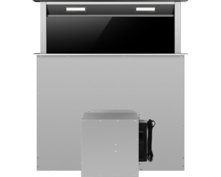 Встраиваемая в столешницу вытяжка Weissgauff Down Draft 900 Touch Premium Inox