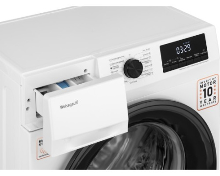 Стиральная машина с инвертором и паром Weissgauff WM 4657 Inverter Steam