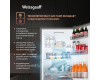 Отдельностоящий холодильник с инвертором Weissgauff WRK 2000 Total NoFrost Inverter Beige Glass