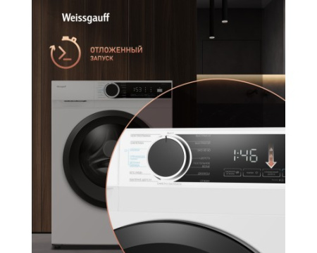 Стиральная машина с инвертором и паром Weissgauff WM 591412 Inverter Steam