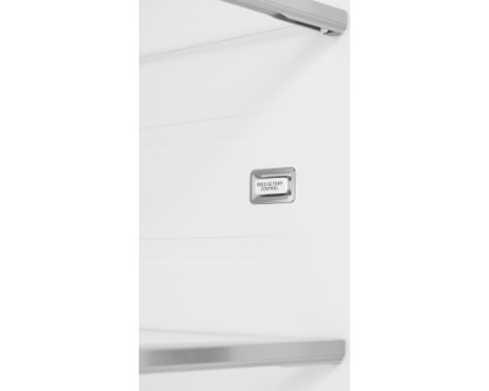 Отдельностоящий холодильник с инвертором Weissgauff WSBS 1036 Inverter NoFrost Premium Black Glass