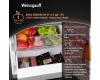 Отдельностоящий холодильник Weissgauff WFD 450 Total NoFrost Inverter Dark Grey Built-in