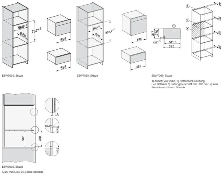 Подогреватель посуды MIELE ESW 7030 OBSW