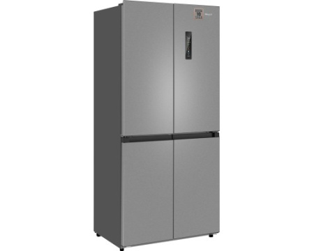 Отдельностоящий холодильник с инвертором Weissgauff WCD 450 X NoFrost Inverter