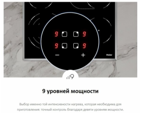 Стеклокерамическая варочная поверхность Haier HHY-C64TOFB