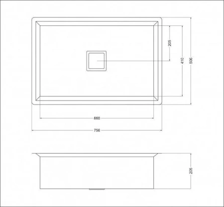 Кухонная мойка OULIN OL-FU113