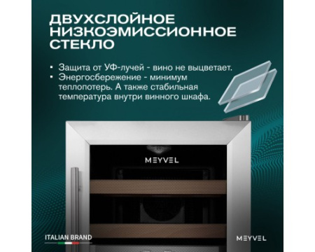 Винный шкаф Meyvel MV12-SF2 (easy)