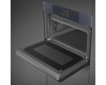 Компактный духовой шкаф с пароваркой Smeg SO4104APG