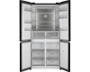 Отдельностоящий холодильник с инвертором Weissgauff WCD 510 Built-in Inverter NoFrost Dark Inox