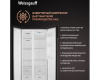 Отдельностоящий холодильник с инвертором Weissgauff WSBS 600 NoFrost Inverter Rock Glass