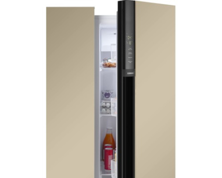 Отдельностоящий холодильник с инвертором Weissgauff WSBS 600 BeG NoFrost Inverter
