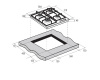 Газовая варочная панель ZUGEL ZGH600X