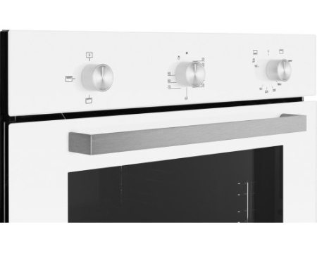 Духовой шкаф газовый Weissgauff WGO 702 WHITE GLASS