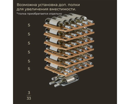Винный шкаф Meyvel MV33-KBF1