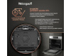 Духовой шкаф газовый Weissgauff WGO 702 D WHITE GLASS