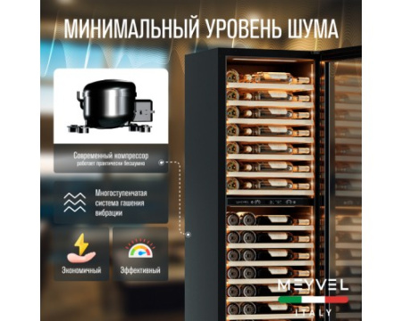 Винный шкаф Meyvel MV110-KBT2 (Slim)