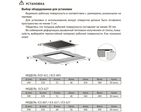 Варочная панель Kuppersberg ECS 627