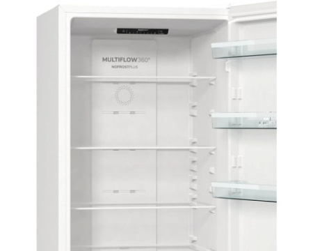 Отдельностоящий двухкамерный холодильник Gorenje NRK6201PW4