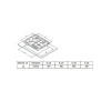 Варочная поверхность EVELUX HEG 450 WG