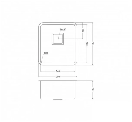 Кухонная мойка OULIN OL-0362