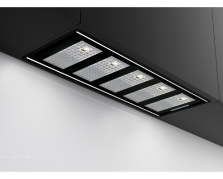 Вытяжка PANDO GTI/810 NEGRO V.1250 ECO SEC