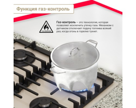 Газовая варочная панель Simfer H60H41J522