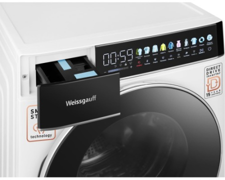 Стиральная машина с прямым приводом Weissgauff WM 58411 Direct Drive Inverter Premium Steam