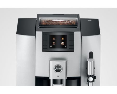 Кофемашина JURA E8 Moonlight Silver