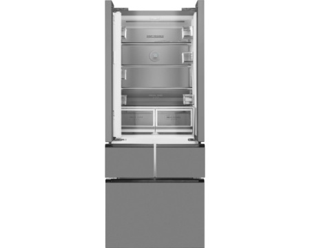 Отдельностоящий холодильник Weissgauff WFD 450 Built-in Inverter NoFrost Inox