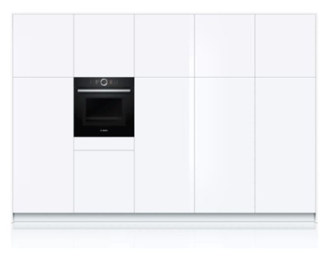 Духовой шкаф с микроволнами и паром Bosch HNG6764B6