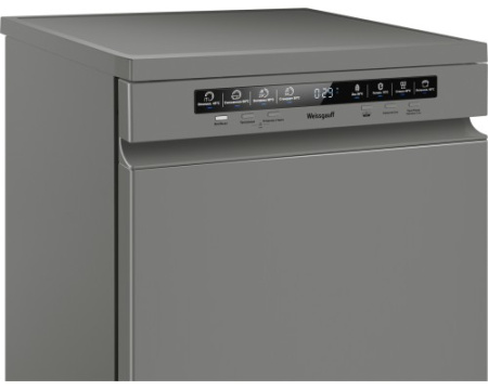 Посудомоечная машина Weissgauff DW 6038 D Dual Wash Silver