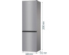 Отдельностоящий холодильник Gorenje NRK6202EXL4