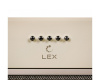 Встраиваемая кухонная вытяжка LEX GS BLOC P 600 Ivory Light Белый антик