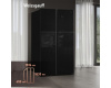 Отдельностоящий холодильник с инвертором Weissgauff WSBS 1036 Inverter NoFrost Premium Black Glass