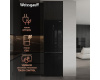Отдельностоящий холодильник с инвертором Weissgauff WRK 2000 Total NoFrost Inverter Black Glass
