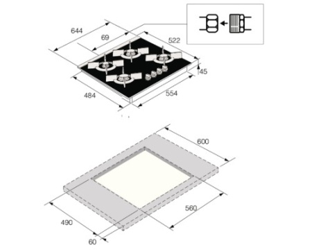 Варочная панель Asko HG8640BGB1