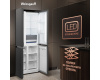 Отдельностоящий холодильник с инвертором Weissgauff WCD 450 Dark Grey NoFrost Inverter