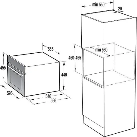Духовой шкаф GORENJE BCM4058B