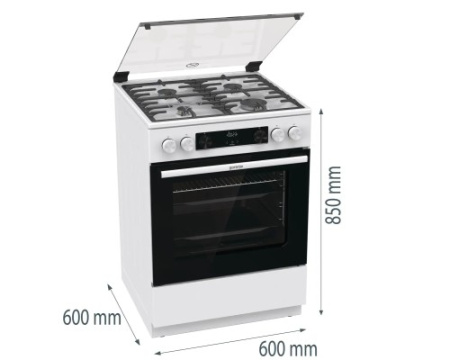 Газовая плита Gorenje GGI6C21WF