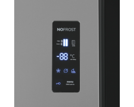 Отдельностоящий холодильник Gorenje NRS918EMX