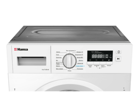 Встраиваемая стиральная машина Hansa WHE14018BI