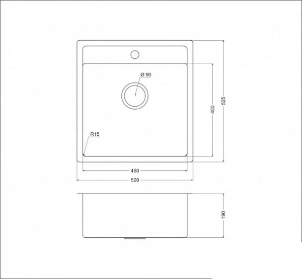 Кухонная мойка OULIN OL-FUR114