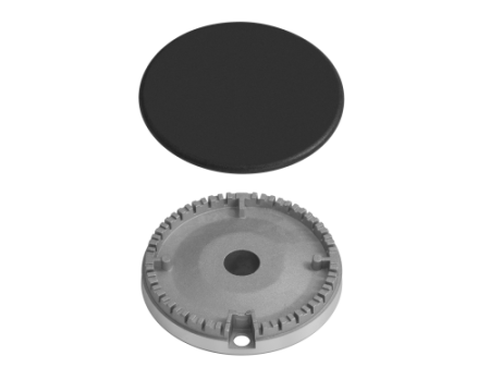 Газовая варочная панель Meferi MGH302BK GLASS LIGHT