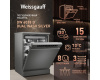 Посудомоечная машина Weissgauff DW 6038 D Dual Wash Silver