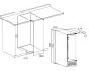 Встраиваемый винный шкаф ZUGEL ZCWI170DB, Dual Zone