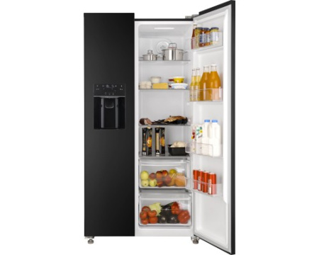 Отдельностоящий холодильник с инвертором и генератором льда Weissgauff WSBS 697 NFBX Inverter Ice Maker